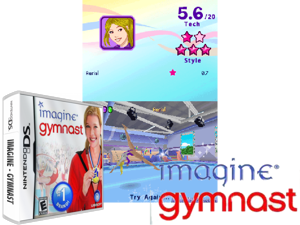 Imagine - Gymnast (Europe) (En,Fr,De,Es,It,Nl,Sv,No,Da) Cover